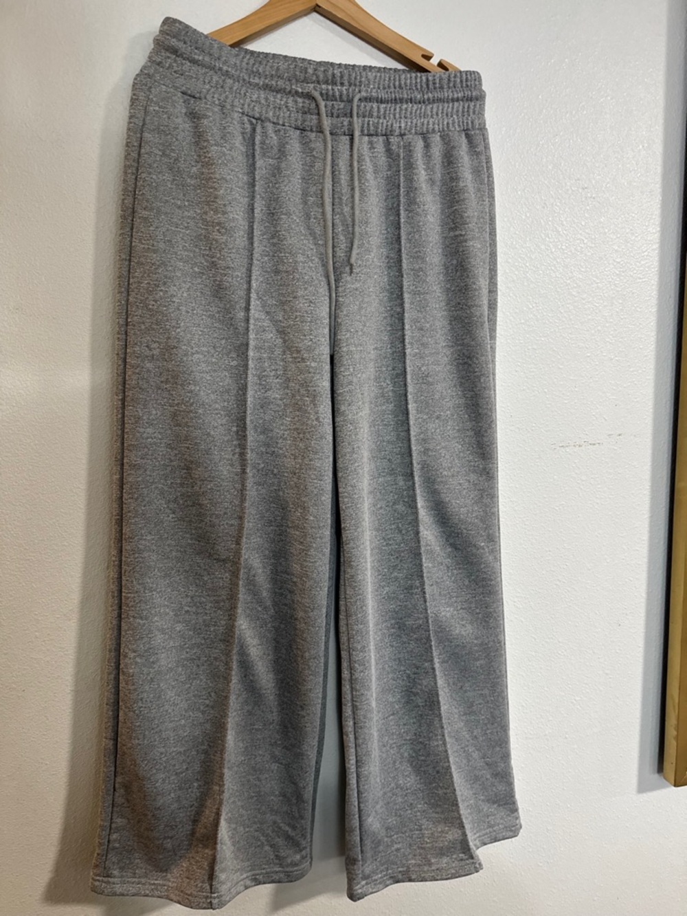 SHEIN Heather Gray Drawstring Sweatpants